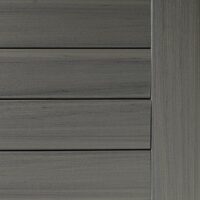 Composite Deck Designs TimberTech Sea Salt Gray Prime Plus Collection EDGE Decking Swatch Image