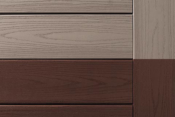 Timbertech SlateGray Kona Stack Harvest AdvancedPVC Decking Swatch image